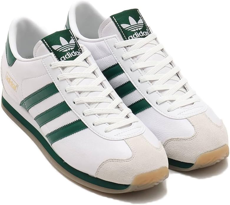 [アディダス] カントリージャパン COUNTRY JAPAN フットウェアホワイト/カレッジグリーン/クリスタルホワイト IE