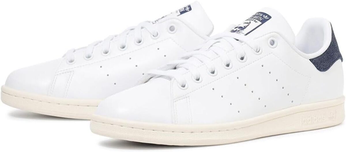 [アディダス] スタンスミス [STAN SMITH] フットウェアホワイト/ダークオブシディアン/オフホワイト JP8658