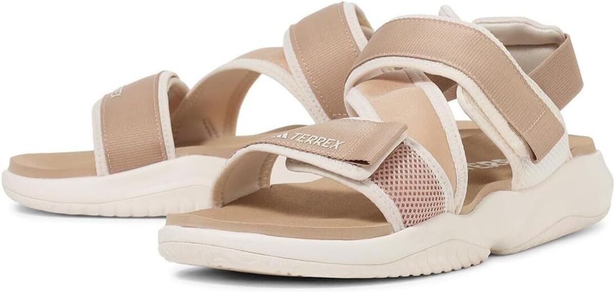[アディダス] テレックス スムラ サンダル [TERREX SUMRA SANDALS] チョークホワイト/ワームサンドストー