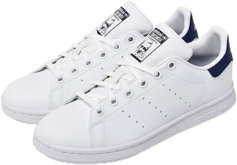 [アディダス] スタンスミス J  STAN SMITH J ホワイト/ネイビー H68621 並行輸入品
