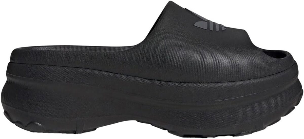 [アディダス] アディフォーム スタン サンダル [W DIFOM STAN SLIDES] コアブラック/グレーシックス/コア