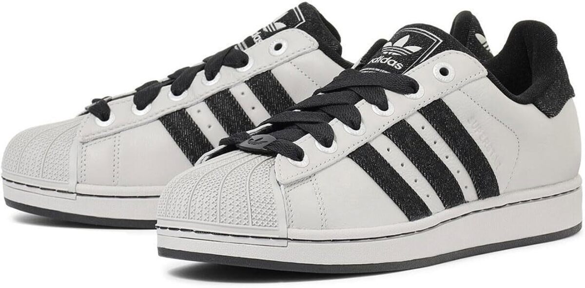 [アディダス] スーパースター II SUPERSTAR II グレー/コアブラック JP8760  