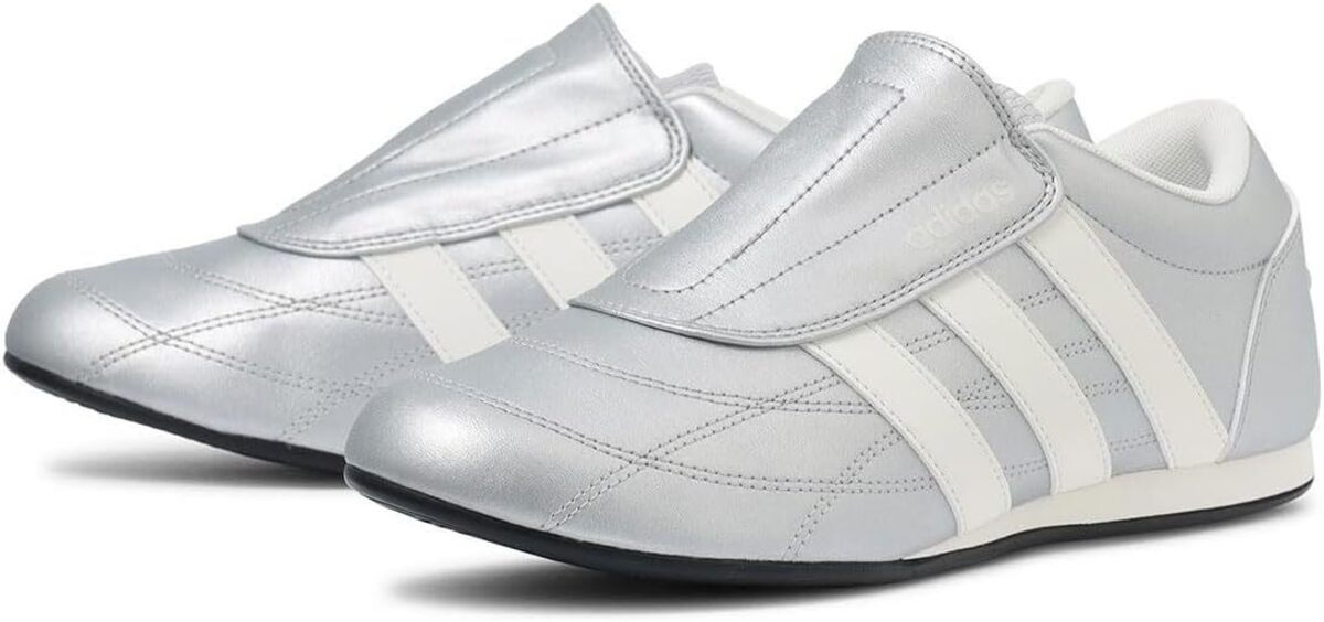 [アディダス] テクウェン [TEKWEN] マットシルバー/オフホワイト/コアホワイト JP9448 