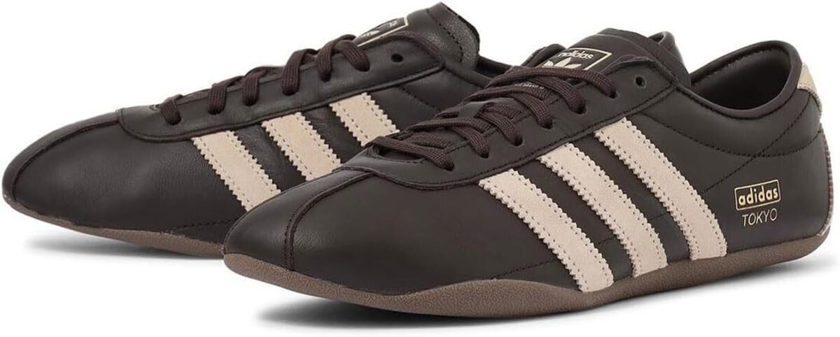 [アディダス] トーキョー W [TOKYO W] ダークブラウン/サンドストレータ/ガム JR2082 