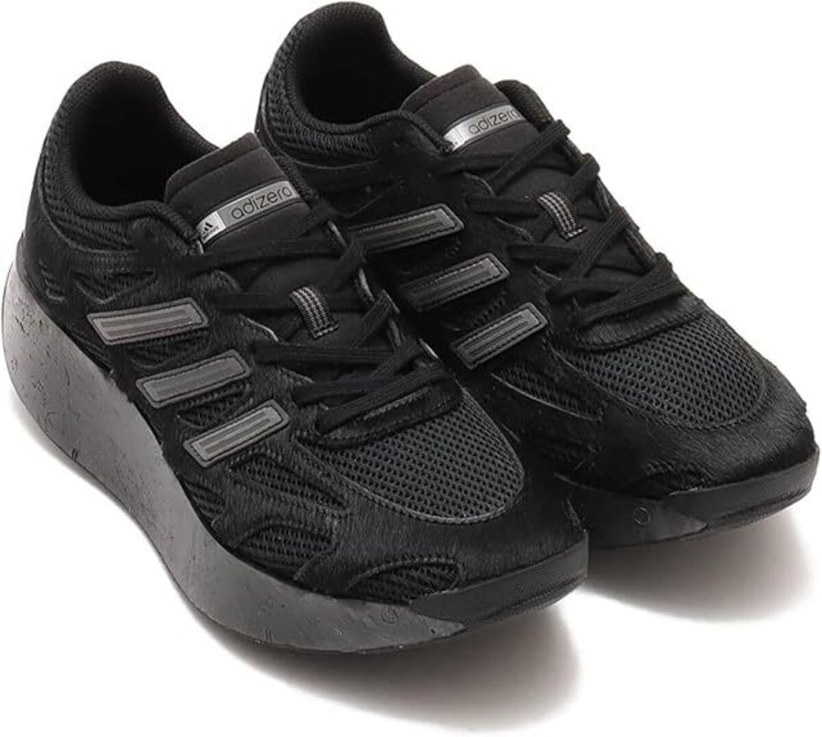 [アディダス] アディゼロ アルク [ADIZERO ARUKU] コアブラック/チャコール/アイアンメタリック JR3822 