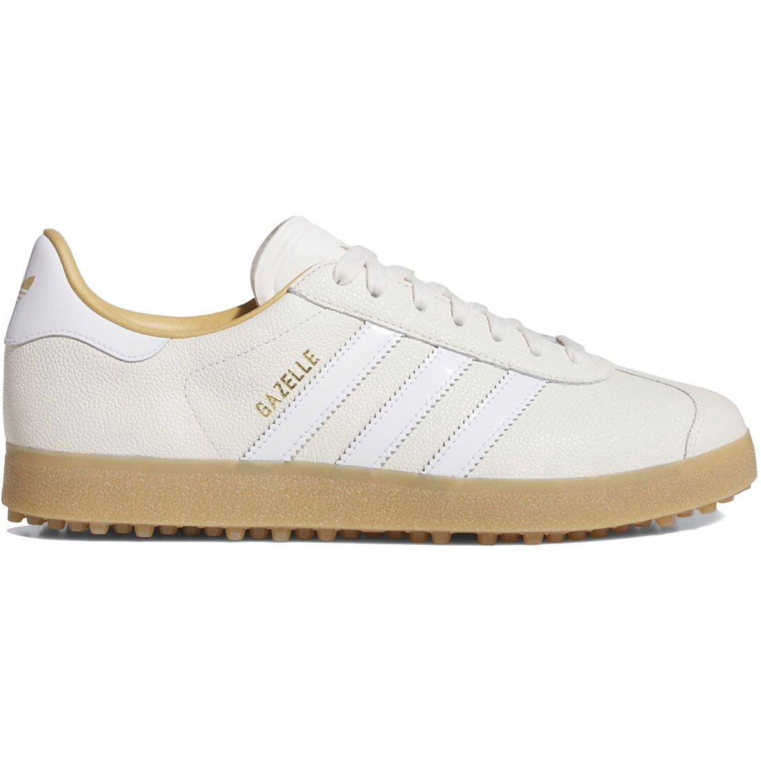 [アディダス] ガゼル ラックス スパイクレス [GAZELLE LUX SPIKELESS GOLF SHOES] Chalk
