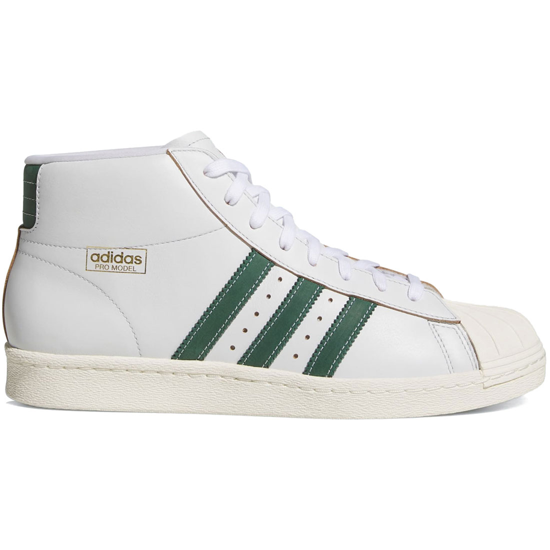 [アディダス] プロモデル 80 アドヴァンス [PRO MODEL 80 ADV] クリスタルホワイト/カレッジエイトグリーン