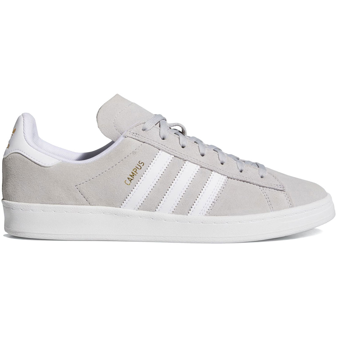 [アディダス] キャンパス アドヴァンス [CAMPUS ADV] グレイツー/クラウドホワイト/ゴールドメタリック JP854