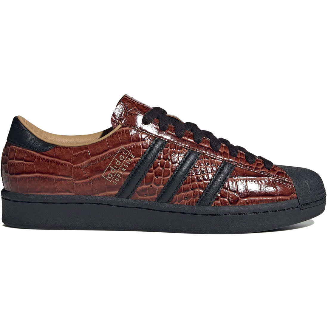[アディダス] スーパースター ビンテージ [SUPERSTAR VINTAGE] フォックスブラウン/コアブラック/ゴールデン