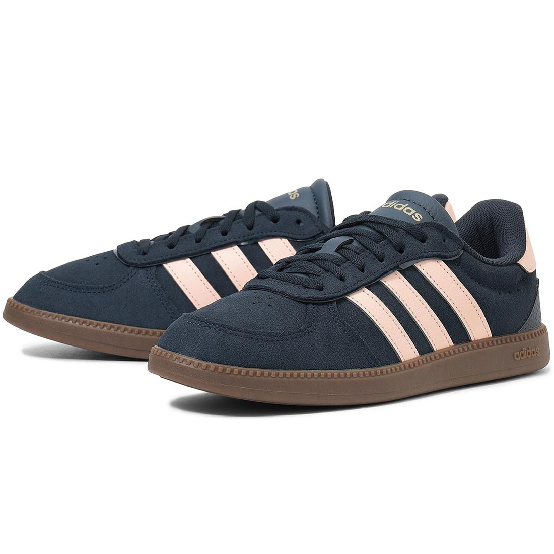 [アディダス] ブレイクネット スリーク スエード [W BREAKNET SLEEK SUEDE] オーロラ/ブルー/フットウ