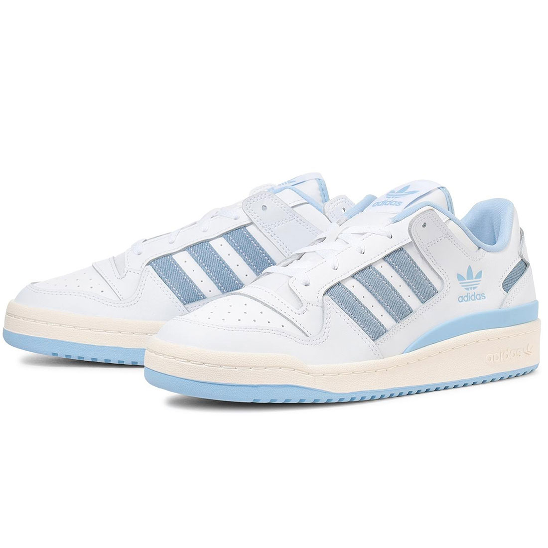 [アディダス] フォーラム ロー [FORUM LOW] フットウェアホワイト/ライトブルー KH8942