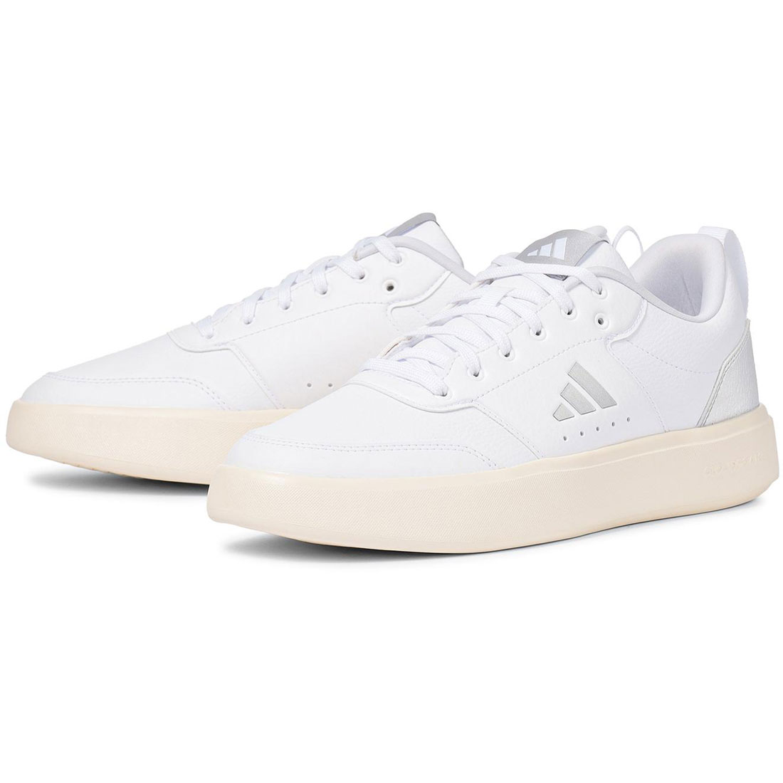 [アディダス] パーク ST ライト [PARK ST LITE] フットウェアホワイト/シルバーメタリック/オフホワイト KJ