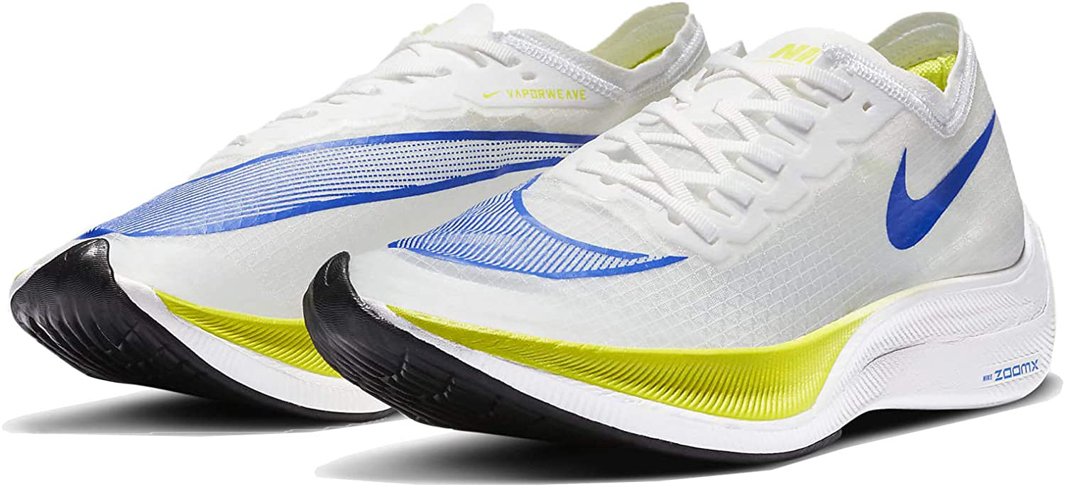 [ナイキ] ズームX ヴェイパーフライ ネクスト％ nike ZOOM X VAPORFLY NEXT%【品番】AO4568-103 【カラー】ホワイト/サイバー/ブラック/レーサーブルー 【状態】 