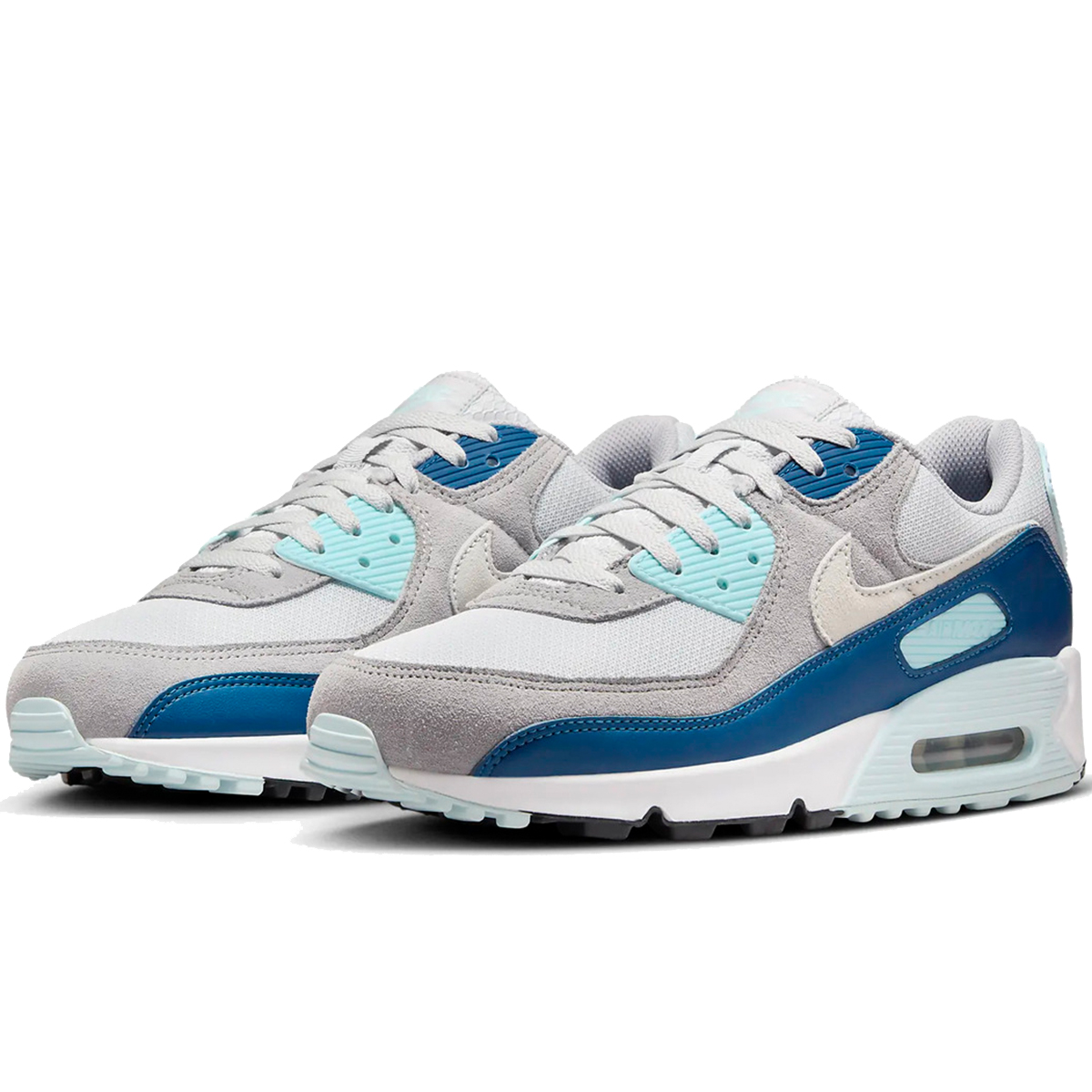 [ナイキ]エア マックス 90 nike AIR MAX 90FN6958-001【カラー】ピュアプラチナム/グレイシャーブルー/コートブルー/ホワイト 【状態】正規品、新品、未使用、箱付。 ※箱には