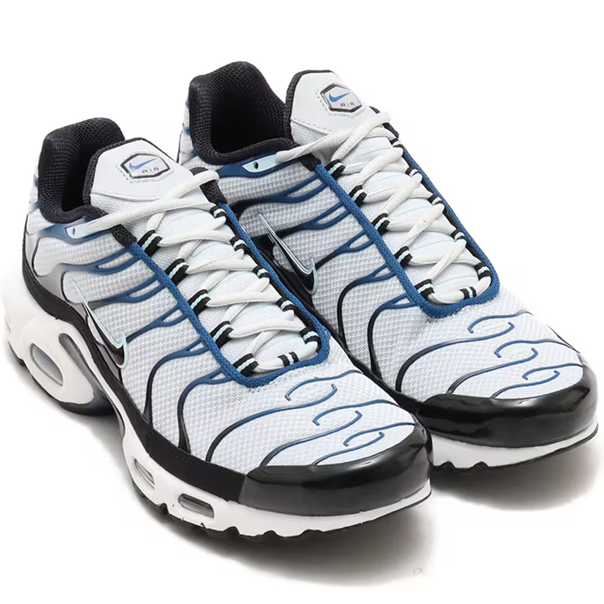 [ナイキ]エア マックス プラスnike AIR MAX PLUSFN6949-001【カラー】ピュアプラチナム/コートブルー/グレイシャーブルー/ブラック 【状態】正規品、新品、未使用、箱付。 ※箱