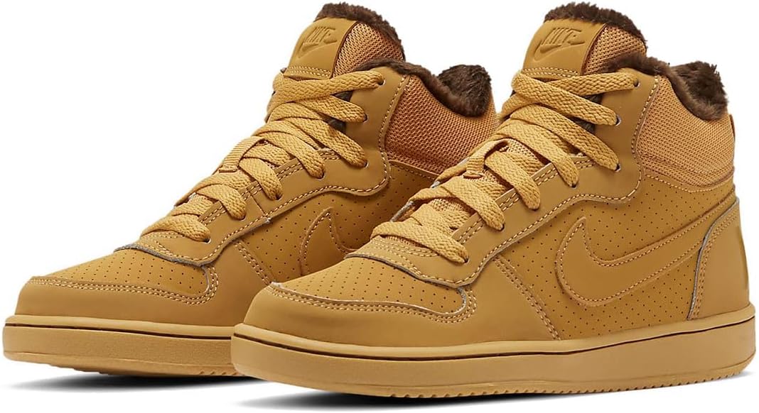 [ナイキ] コート ボロー MID [J COURT BOROUGH MID] ヘイスタック/バロックブラウン/ヘイスタック A