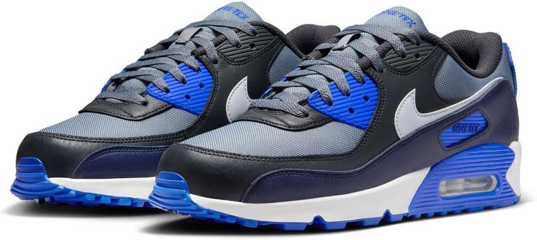 [ナイキ]エア マックス 90 ゴア-テックスnike AIR MAX 90 GTX【品番】FD5810-003【カラー】 ブルー/ピュアプラチナム/ブラック 【状態】正規品、新品、未使用、箱付。 ※