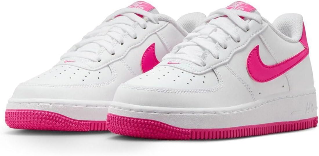 [ナイキ] エア フォース 1 GSnike J AIR FORCE 1 GSFV5948-102【カラー】ホワイト/ピンク 【状態】正規品、新品、未使用、箱付。 ※箱にはキズや汚れ、破れ等、ある場合