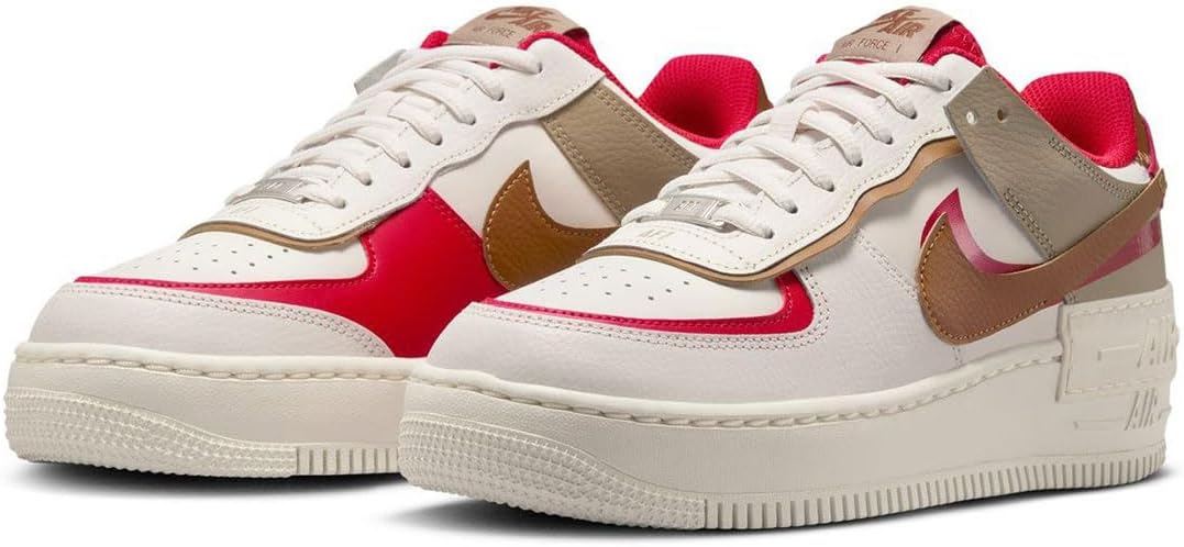 [ナイキ] AF1 シャドウ [W AF1 SHADOW] ファントム/レッド/ブラウン HQ3400-030  