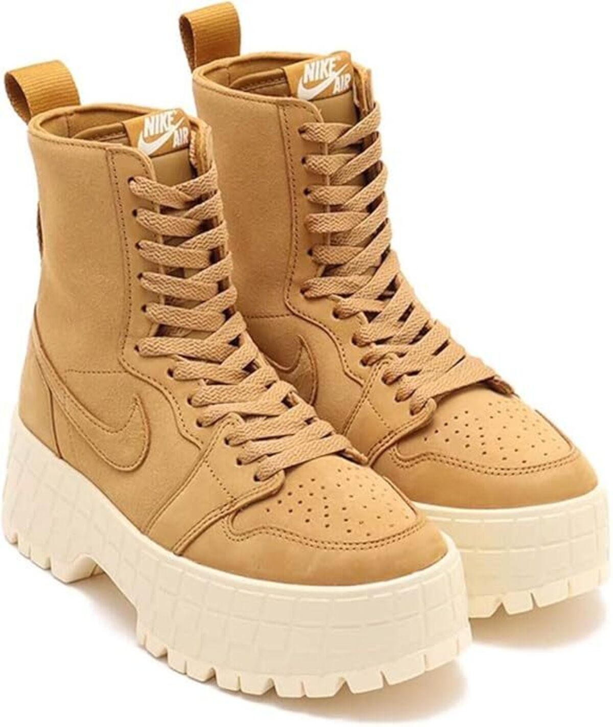 [ナイキ] エア ジョーダン 1 ブルックリン  [W AIR JORDAN 1 BROOKLYN] ウィート/ウィート/モスリ