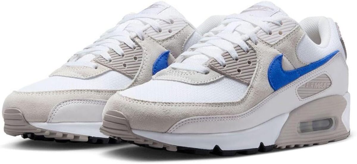[ナイキ]エア マックス 90nike AIR MAX 90【品番】DM0029-110【カラー】ホワイト/ブルー/グレー【状態】正規品、新品、未使用、箱付。 ※箱にはキズや汚れ、破れ等、ある場合がご