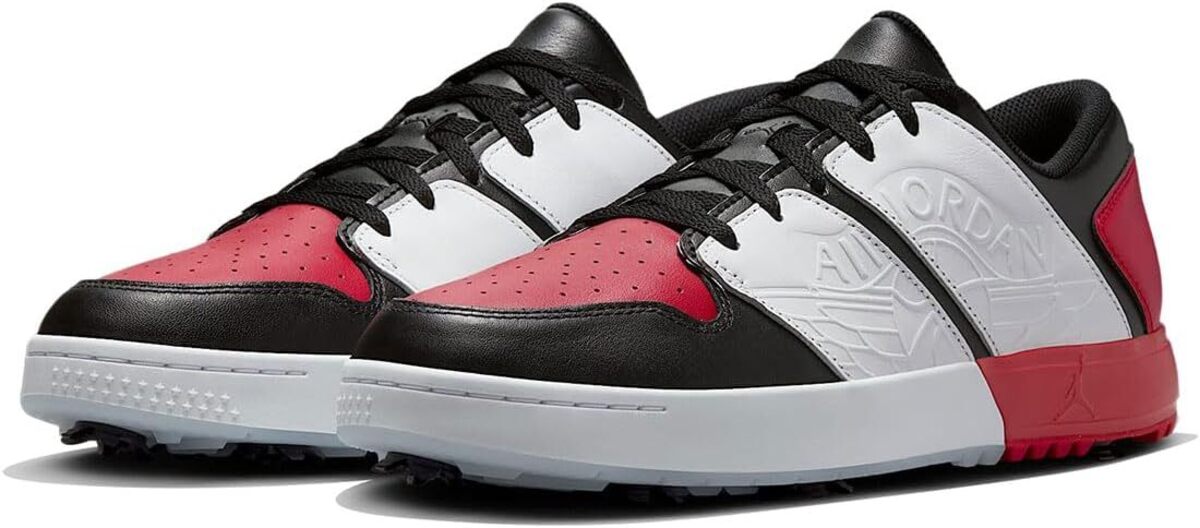 [ナイキ] ジョーダン NU レトロ 1 G [JORDAN NU RETRO 1 G] ブラック/ユニバーシティレッド/ブルー