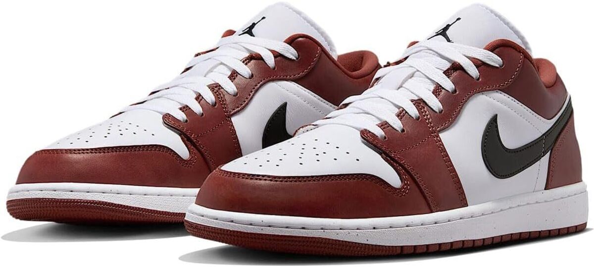 [ナイキ] エア ジョーダン 1 ロー SE [AIR JORDAN 1 LOW SE] ホワイト/ダークポニー/ブラック HF