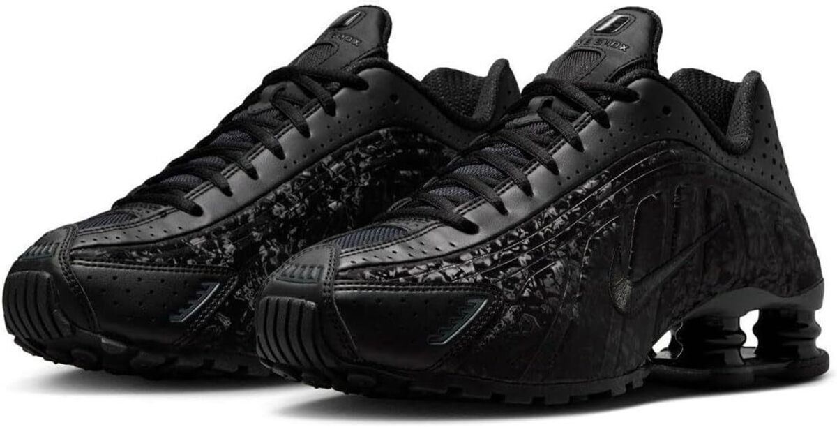 [ナイキ] ショックス R4 [W SHOX R4] ブラック/ダークスモークグレー HV0934-002