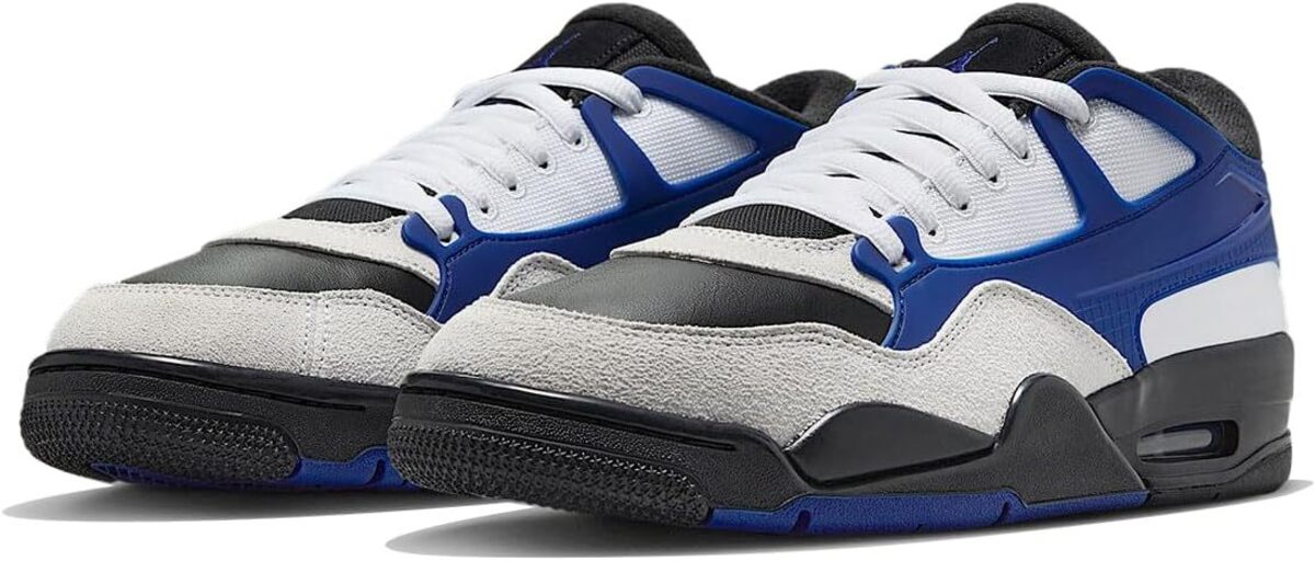[ナイキ] エア ジョーダン 4 RM [AIR JORDAN 4 RM] ホワイト/ブラック/ディープロイヤルブルー FQ79