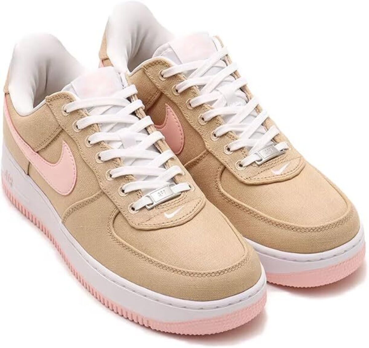 [ナイキ] エア フォース 1 レトロ [AIR FORCE 1 RETRO] リネン/ホワイト/アトモスフィア HV2021-
