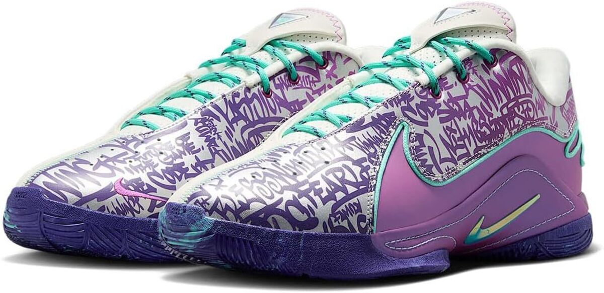 [ナイキ] レブロン 22 EP [LEBRON 22 EP] ソフトパール/ビビッドパープル/コートパープル/ハイパーターコイ