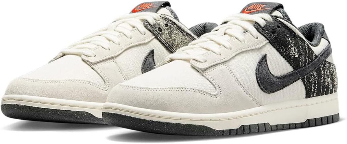 [ナイキ] ダンク ロー レトロ SE [DUNK LOW RETRO SE] ペールアイボリー/ピカンテレッド/ダークスモーク