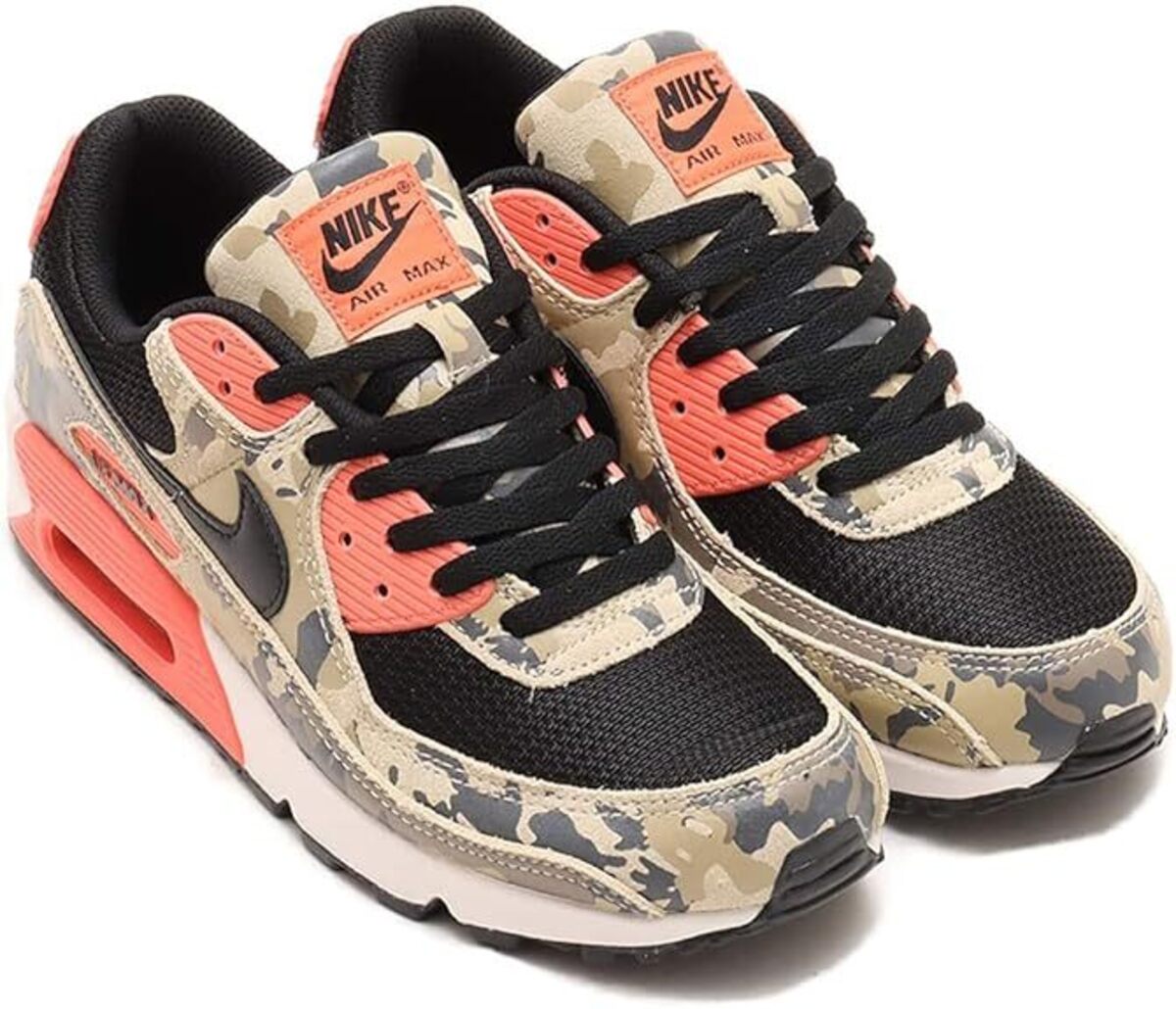 [ナイキ] エア マックス 90 プレミアム [AIR MAX 90 PRM] ライトカーキ/マジックエンバー/ミンクブラウン/