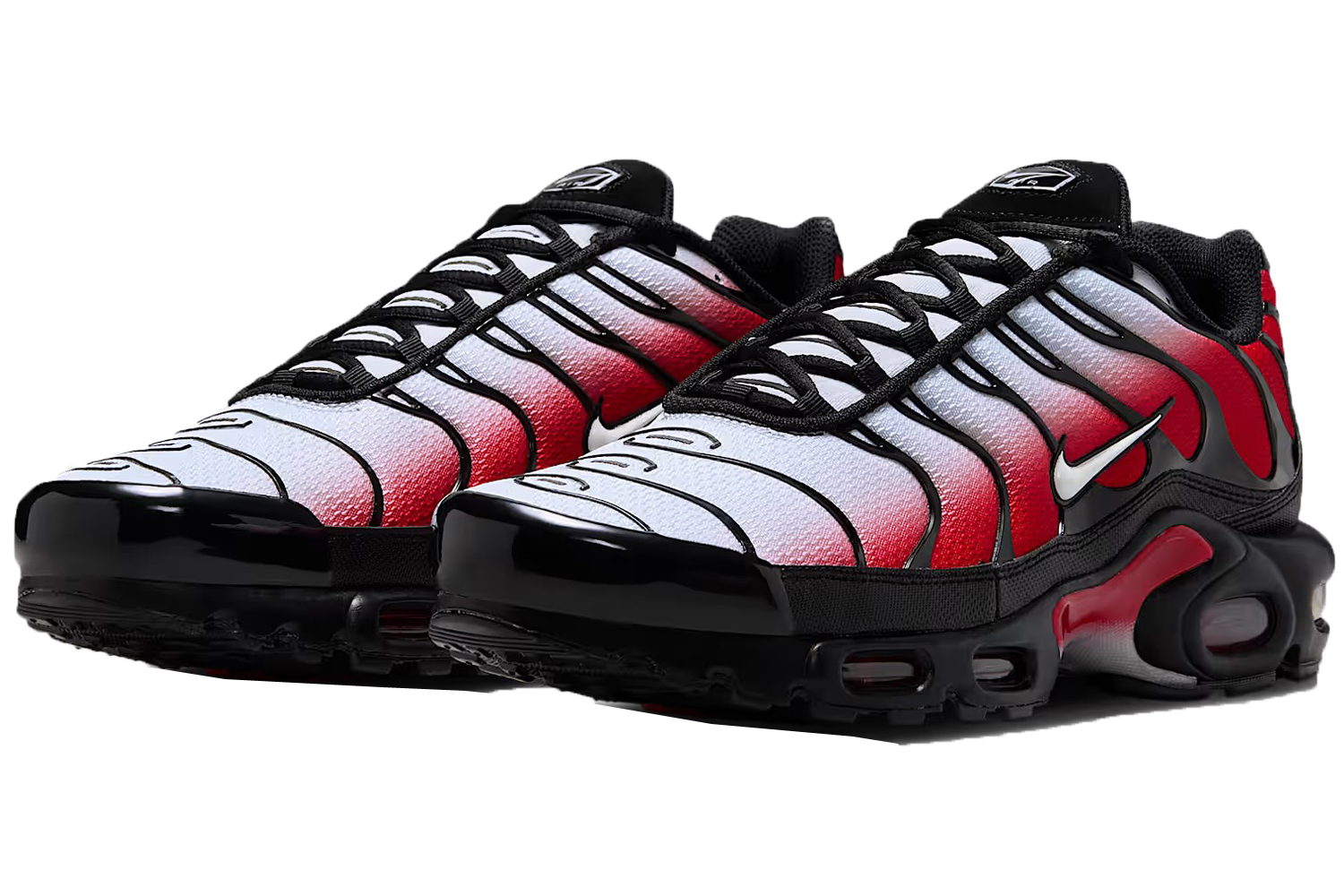 [ナイキ] エア マックス プラス [AIR MAX PLUS] ピュアプラチナム/ユニバーシティレッド/ブラック/ホワイト D