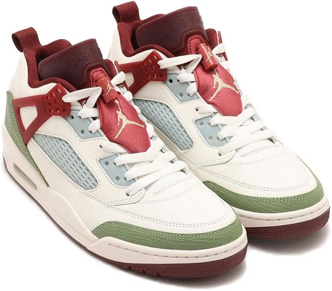 [ナイキ] ジョーダン スパイジーク ロー ルナ  [JORDAN SPIZIKE LOW] セイル/グリーン/レッド FJ63