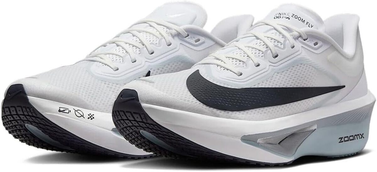 [ナイキ] ズーム フライ 6 [ZOOM FLY 6] ホワイト/ピュアプラチナム/オブシディアンミスト/グリッドアイアン F