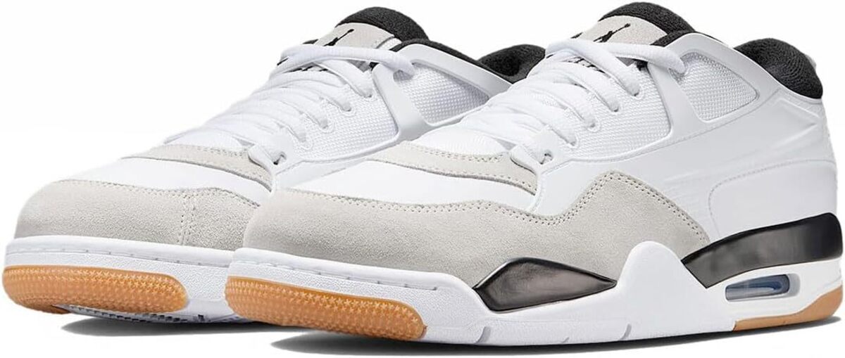 [ナイキ] エア ジョーダン 4 RM [AIR JORDAN 4 RM] ホワイト/ニュートラルグレー/ガムミディアムブラウン