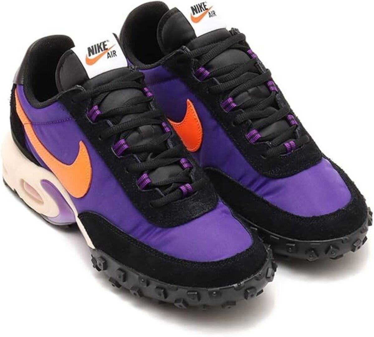 [ナイキ] エア マックス ワッフル SP [AIR MAX WAFFLE SP] ボルテージパープル/ブラック/トータルオレン