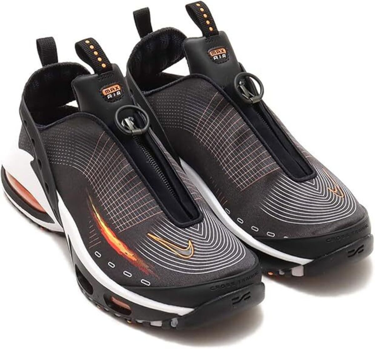 [ナイキ] エア マックス クレイズ [W AIR MAX CRAZE] ブラック/ホワイト/プラチナムティント/ブライトシトラ