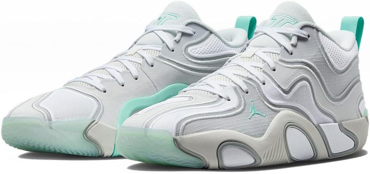 [ナイキ] テイタム 3 PF ギンガム [TATUM 3 PF "Gingham"] プラチナムティント/ライトスモークグレー