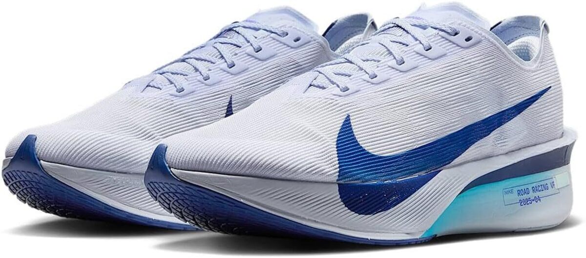 [ナイキ] ヴェイパーフライ 4 [VaporFly 4] ゴースト/ペルシアンバイオレット/フットボールグレー/ブルーボイド 