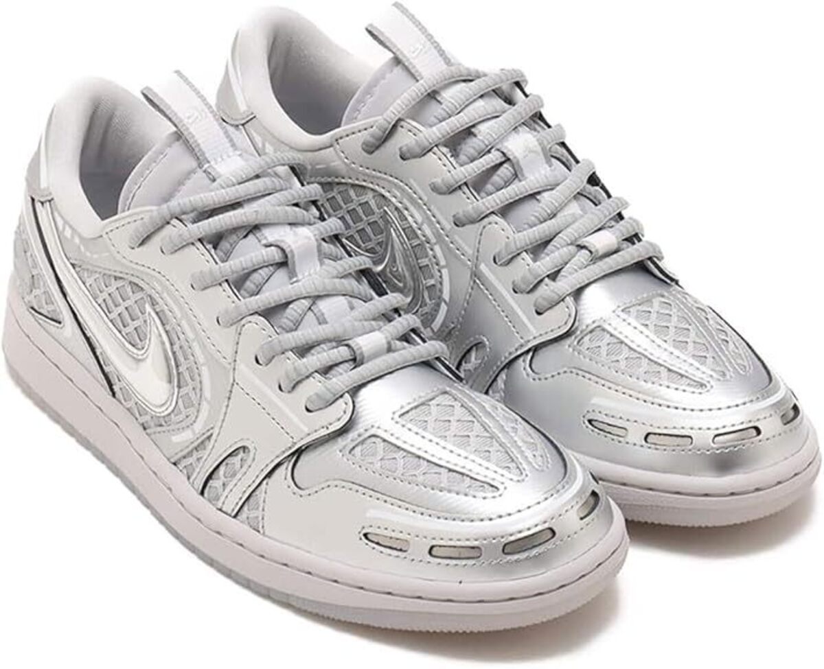 [ナイキ] エア ジョーダン 1 ロー メソッド オブ メイク [W AIR JORDAN 1 LOW MM] ニュートラルグレ