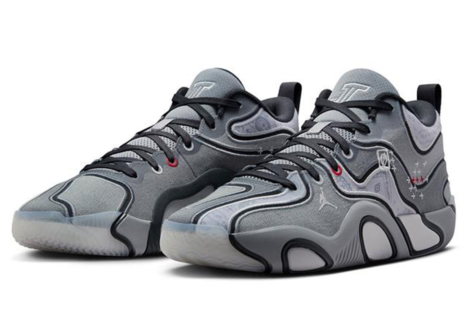 [ナイキ] テイタム 3 PF [TATUM 3 PF] パーティクルグレー/ダークスモークグレー/スモークグレー/プラチナムテ