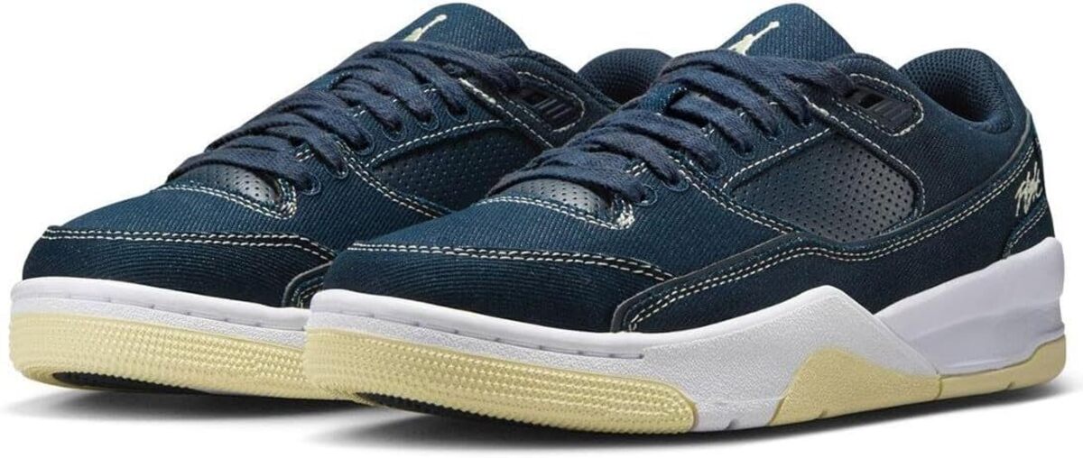 [ナイキ] ジョーダン フライト コート [W JORDAN FLIGHT COURT] オブシディアン/ホワイト/アラバスター