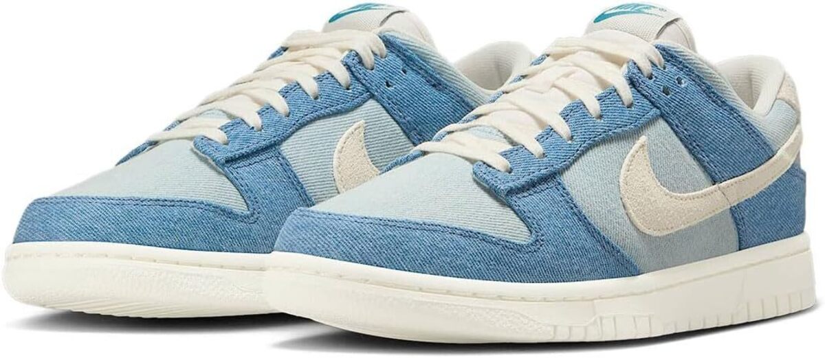 [ナイキ] ダンク ロー [W DUNK LOW] スモーキーブルー/デニムターコイズ/オークル/ペールアイボリー IH5073