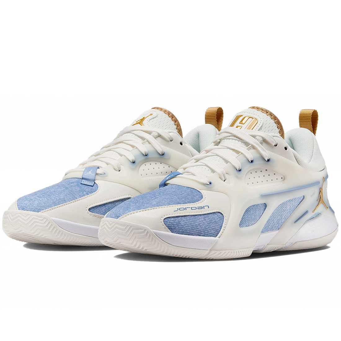 [ナイキ] ジョーダン エアー シリーズ PF [W JORDAN AIR SERIES PF "Denim and Gold"