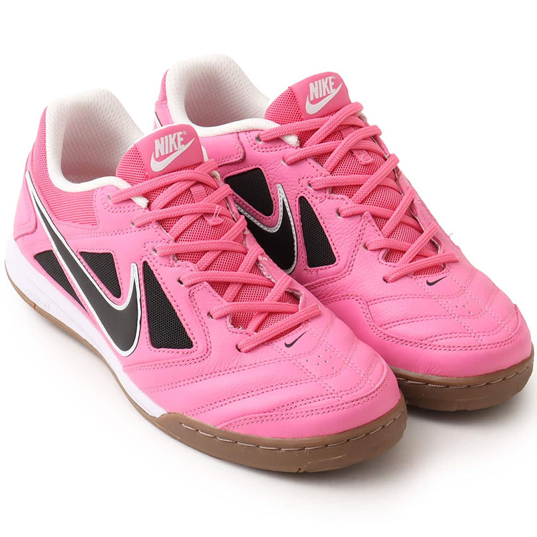 [ナイキ] ガト [GATO] ピンクサイクル/ホワイト/ガムダークブラウン/ブラック IB8509-600