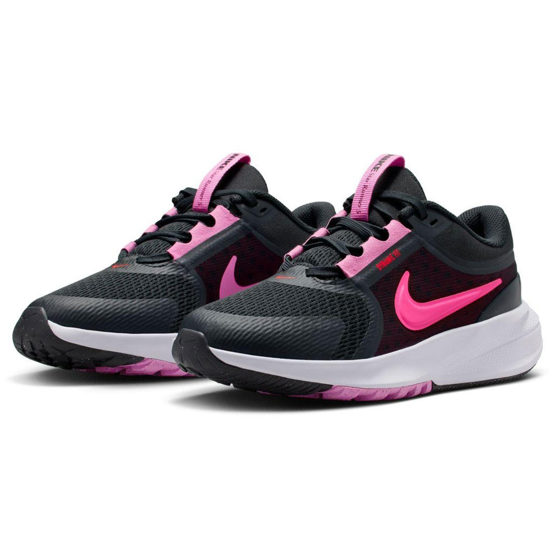 [ナイキ] スター ランナー 5 GS [J STAR RUNNER 5 GS] オフノワール/プレイフルピンク/ブライトクリム