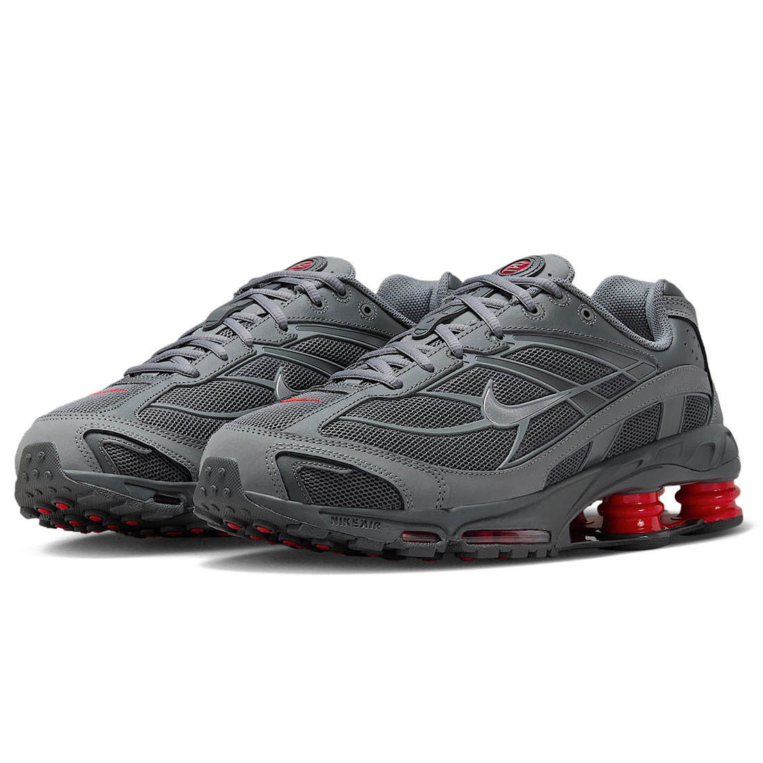 [ナイキ] ショックス ライド 2 [SHOX RIDE 2] スモークグレー/ユニバーシティレッド/アイアングレー/メタリック