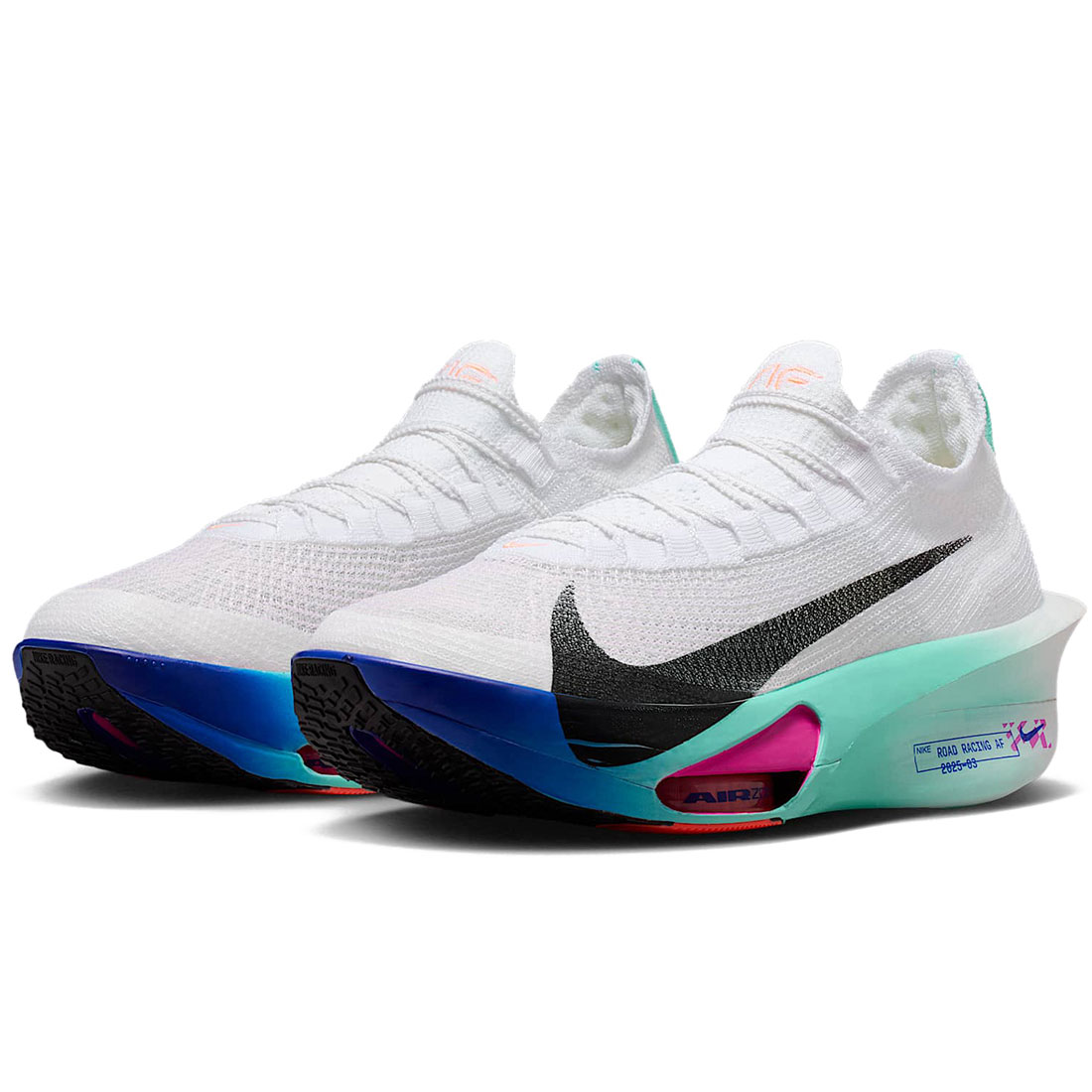 [ナイキ] アルファフライ 3 [Alphafly 3] ホワイト/ハイパーターコイズ/コンコルド/ブラック FD8311-10